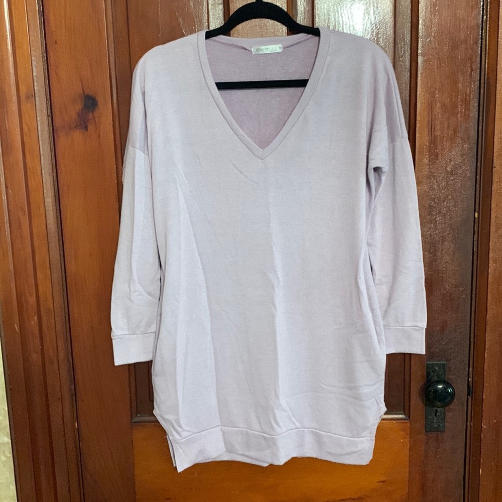 🍓3/$15🍓Tunic Length Sweater with pockets!!